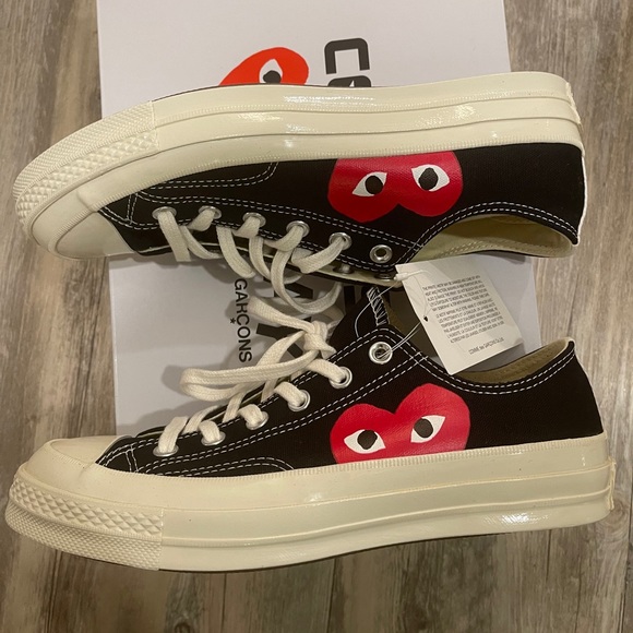 Commes des Garçon Converse! NEVER WORN / BrandNew - Picture 10 of 15